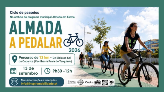 Passeio 3 almada em forma